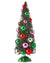 The Canton Christmas Shop 11 inch multicolor ball bottlebrush tree retro midcentury christmas decor