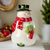 10 3/4" Christmas Snowman with Scarf Cookie Jar