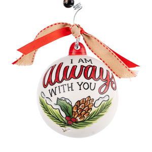 The Canton Christmas Shop I Am Always With You Cardinal Red Bird Ornament by Glory Haus