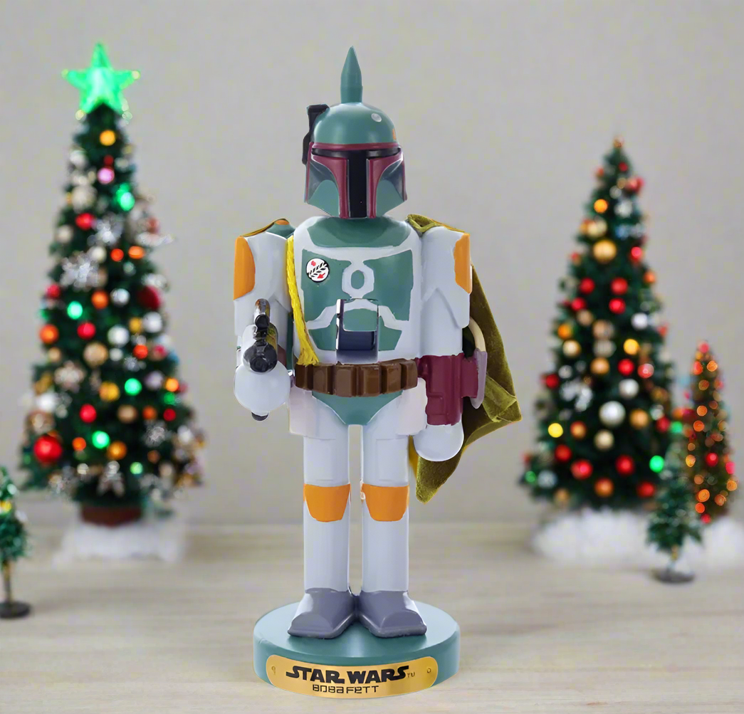 The Canton Christmas Shop Boba Fett nutcracker by Kurt Adler