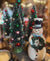 The Canton Christmas Shop 11" Retro multicolor bottlebrush trees