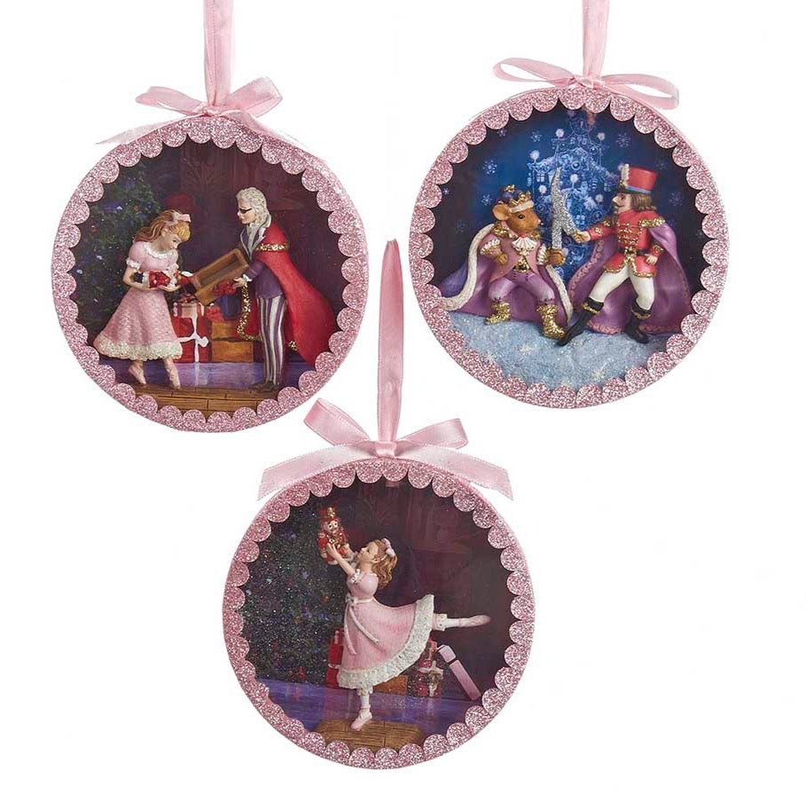 The Canton Christmas Shop Nutcracker Suite Shadow Box Ornaments Assorted by Kurt Adler