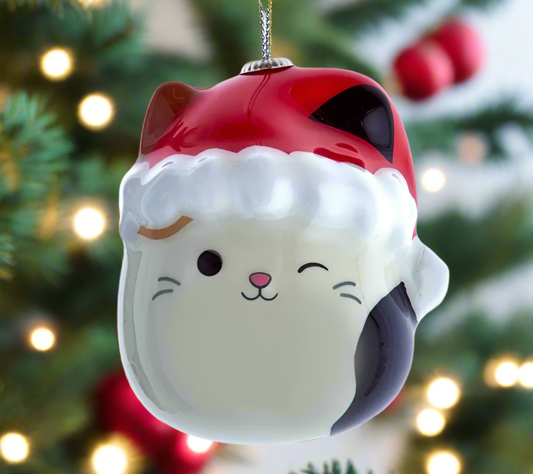 The Canton Christmas Shop Cam Decoupage Squishmallow Ornament by Kurt Adler