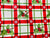 Christmas Plaid Holly Apron