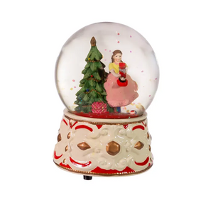 The Canton Christmas Shop 5.5" Clara with nutcracker musical snow globe by Kurt adler right side view