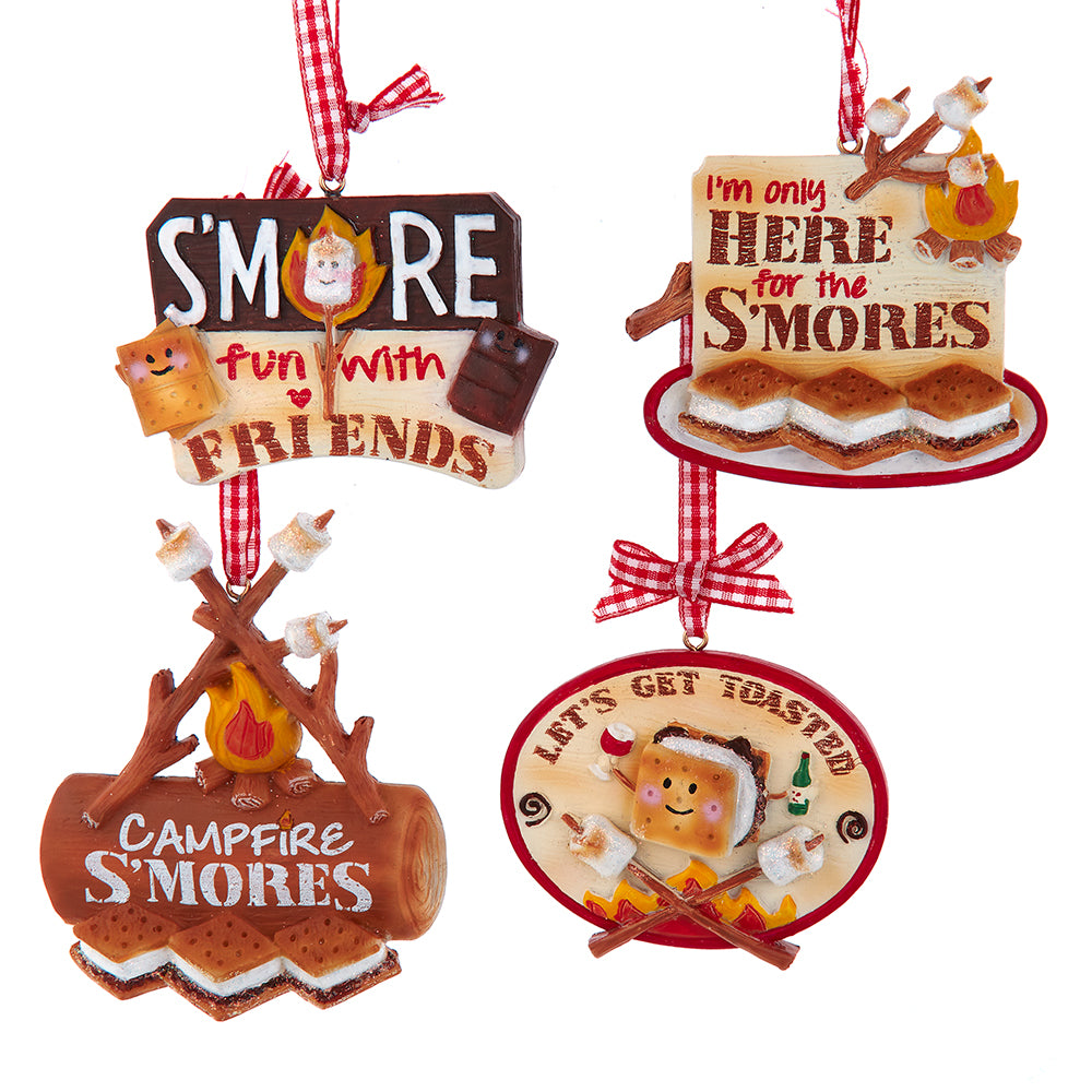 S'mores Ornaments, Assorted The Canton Christmas Shop