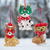 The Canton Christmas Shop Dogs with Glasses Claydough Ornament set by Kurt Adler