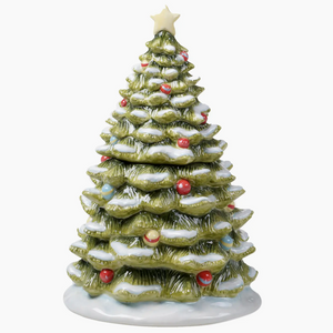 The Canton Christmas Shop Evergreen Christmas Tree Ceramic Cookie Jar