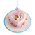 The Canton Christmas Shop Frosted Heart Shape Cake on Plate Ornament