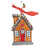 The Canton Christmas Shop Gingerbread House Flat Ornament Personalizable by Glory Haus