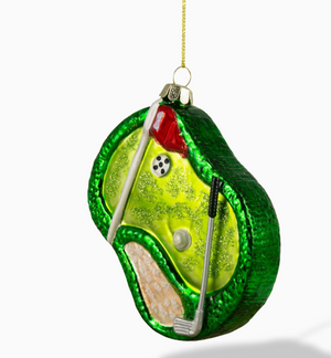 The Canton Christmas Shop Golf Course Ornament