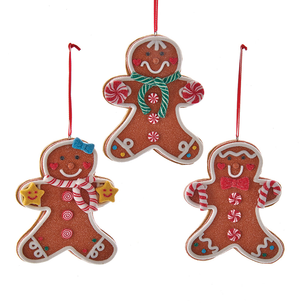 The Canton Christmas Shop Gingerbread Man Ornament Assorted by Kurt Adler