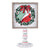 The Canton Christmas Shop Have A Merry Christmas Cardinal Red Bird Stand from Glory Haus with striped red and green base double sided