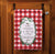 The Canton Christmas Shop Have Yourself A Merry Little Christmas Kitchen Towel in festive red plaid