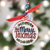 The Canton Christmas Shop Merry Texmas Flag Wreath Puff Ornament by Glory Haus