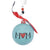 The Canton Christmas Shop I love you mom Christmas ornament by Glory Haus engraved letters MOM with a red heart