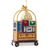 The Canton Christmas Shop Noble Gems™ Glass Luggage Cart Ornament