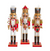 The Canton Christmas Shop 15" red and white soldier and king nutcracker set by Kurt adler
