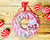 The Canton Christmas Shop Retro Santa Wreath in Glitter and Wood by Primitives by Kathy