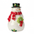 The Canton Christmas Shop Snowman with Scarf Ceramic Cookie Jar with wreath and top hat holly