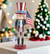 Hollywood Nutcrackers Uncle Sam by Kurt Adler at Christmas party