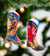 The Canton Christmas Shop Western Boots Glass Christmas Ornaments, Assorted by Kurt Adler