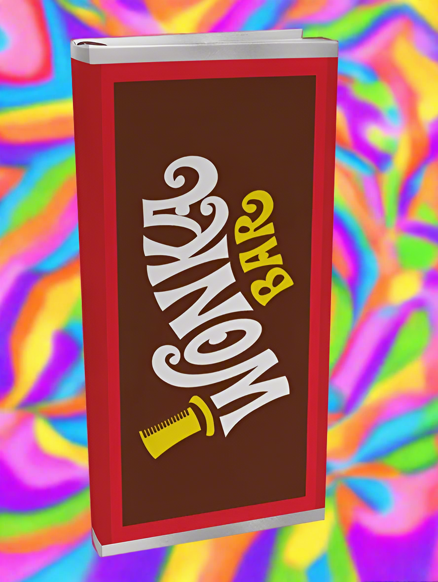 The Canton Christmas Shop Willie Wonka and the chocolate factory Wonka bar scratch and sniff hardcover chocolate journal