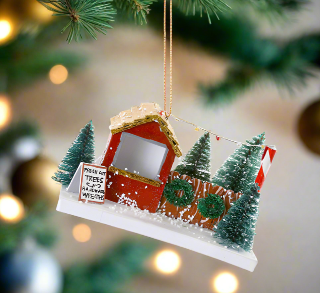 The Canton Christmas Shop Christmas Tree Lot Ornament by Cody Foster