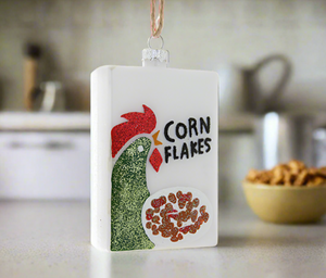 The Canton Christmas Shop Box of Cornflakes Ornament by Cody Foster & Co