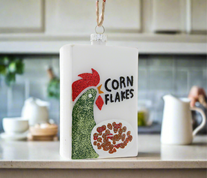 The Canton Christmas Shop Box of Cornflakes Ornament by Cody Foster & Co