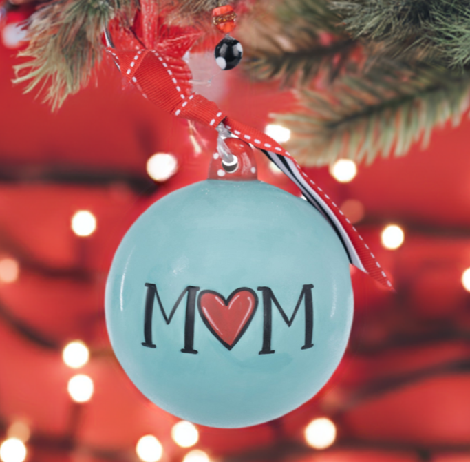 I Love You Mom Ornament