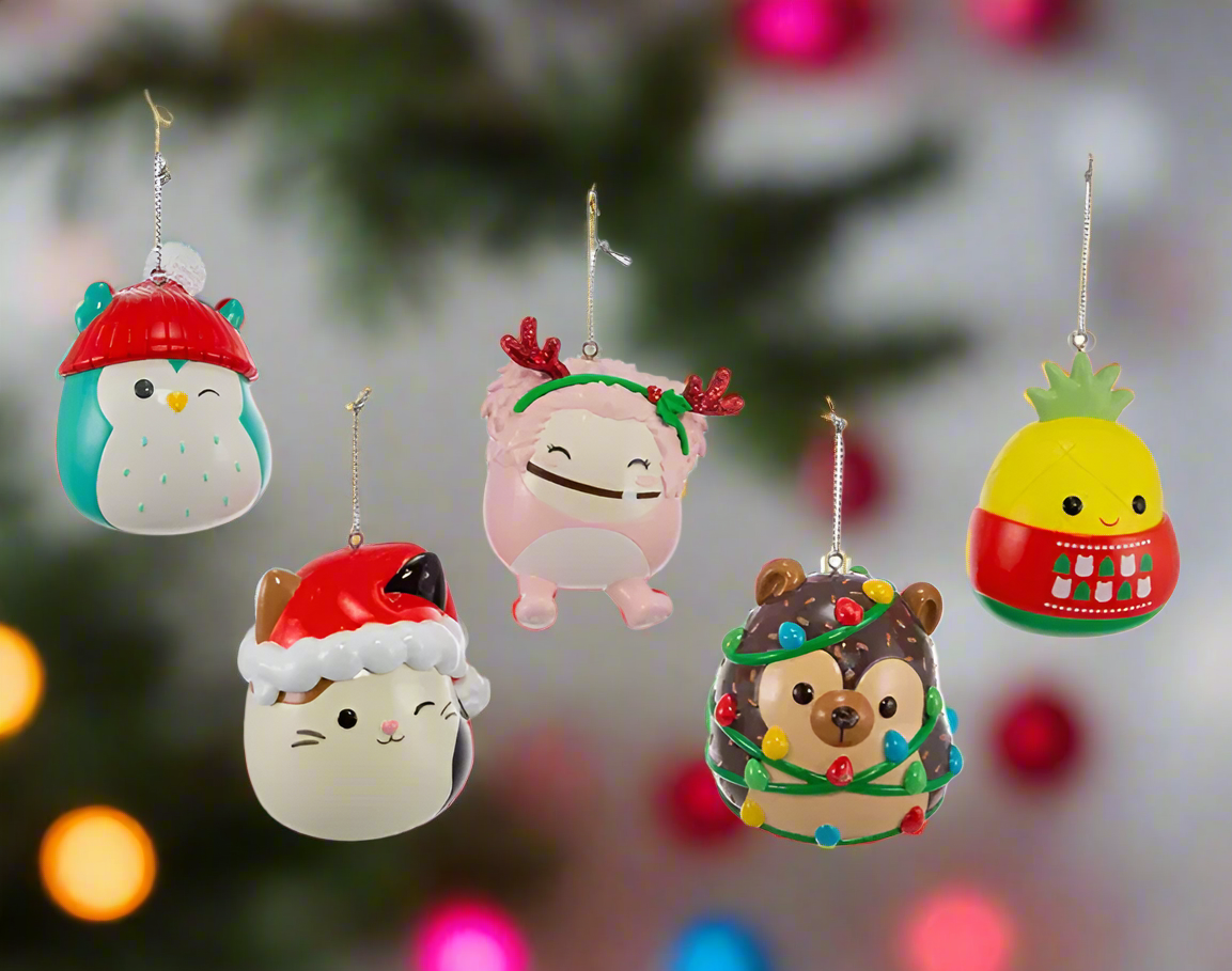 Squishmallows® Blow Mold Ornaments, 5 Assorted