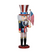 The Canton Christmas Shop 15" Hollywood Nutcrackers Uncle Sam by Kurt Adler on white background angled view